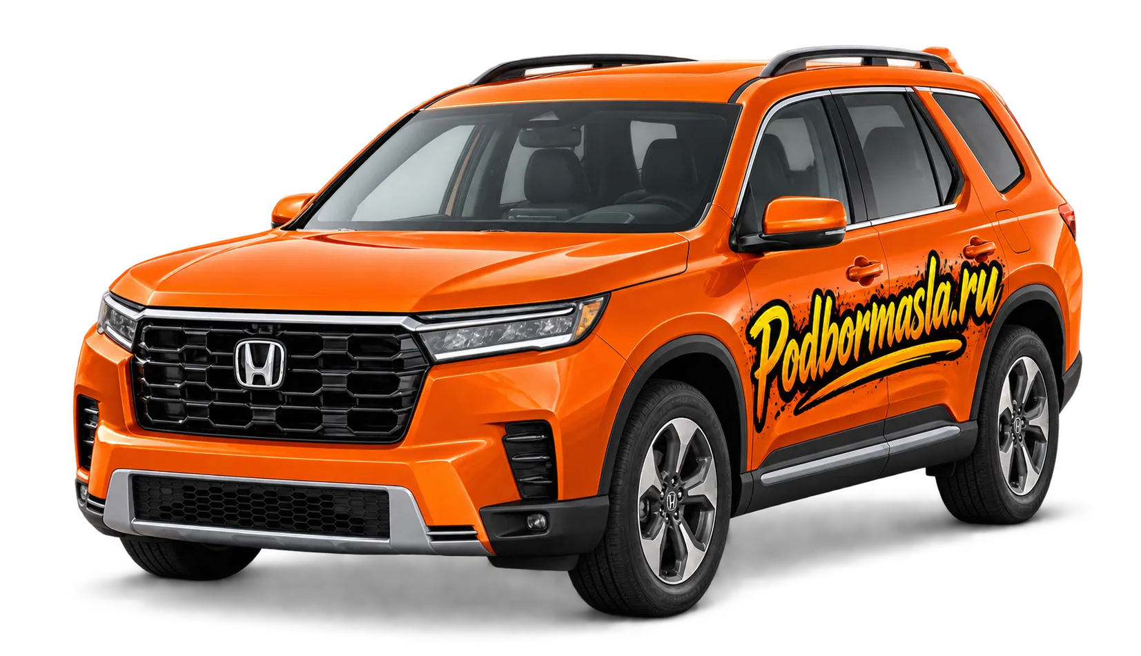 Honda Pilot — иллюстрация на основе официальной фотографии Honda