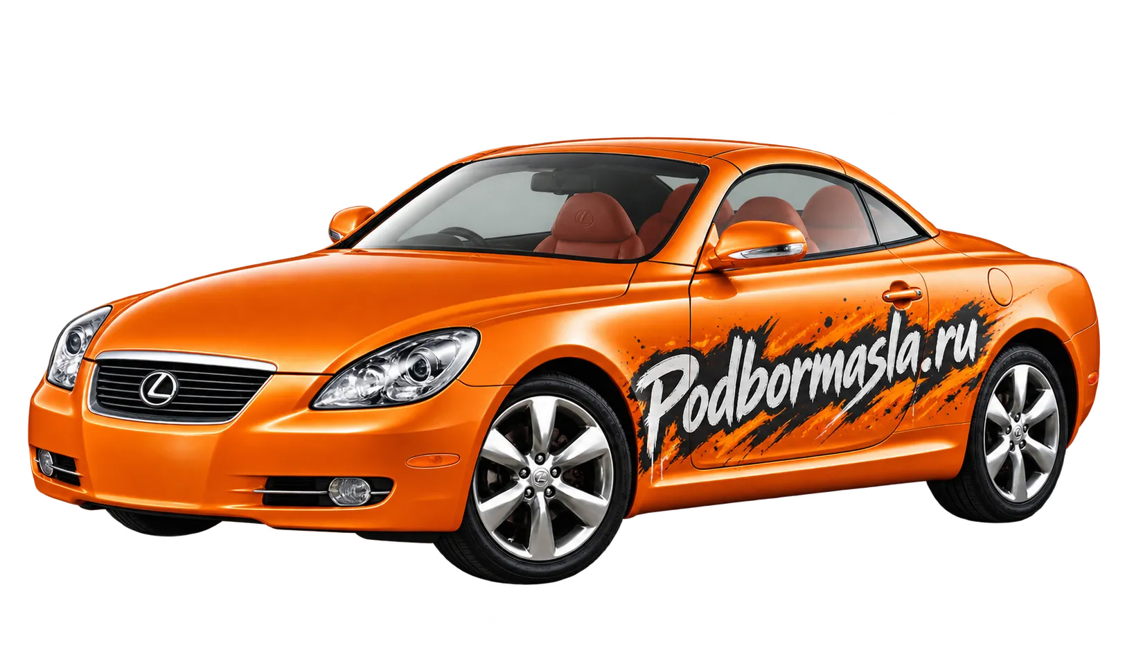 Изображение на основе официального фото Lexus SC 430.