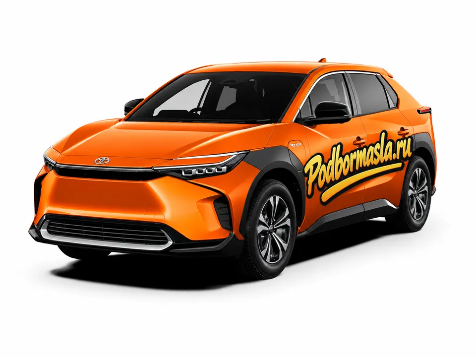 Toyota bZ4X — иллюстрация на основе официальной фотографии Toyota