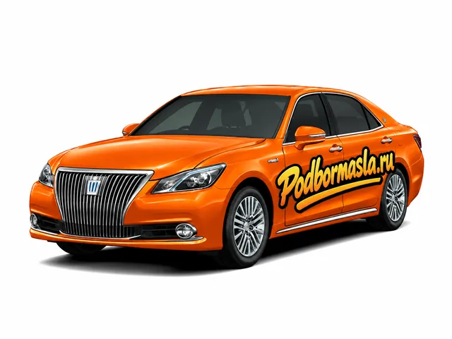 Toyota Crown Majesta — иллюстрация на основе официальной фотографии Toyota
