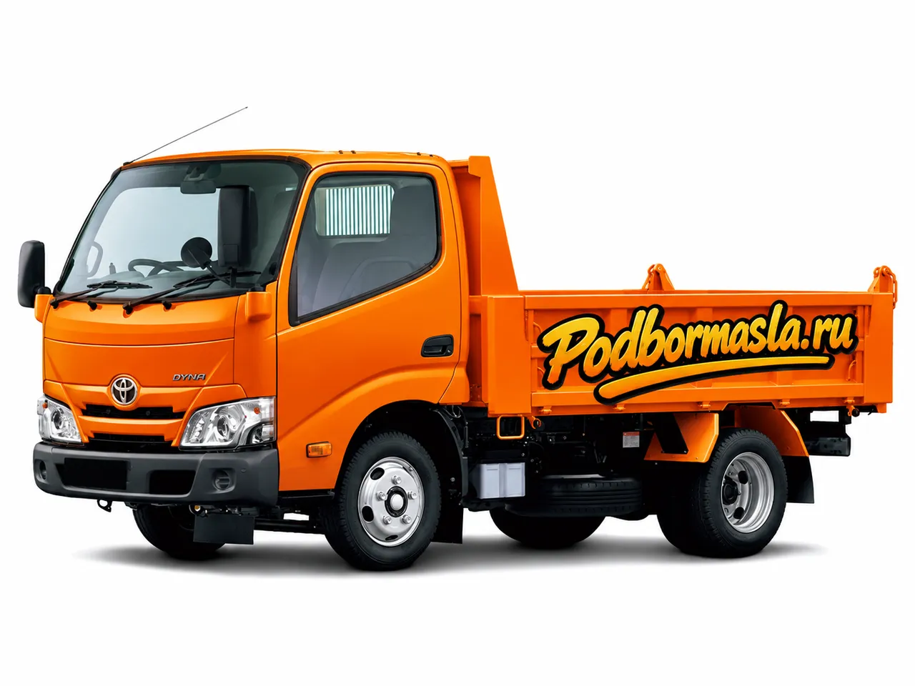 Toyota Dyna Dump — иллюстрация на основе официальной фотографии Toyota