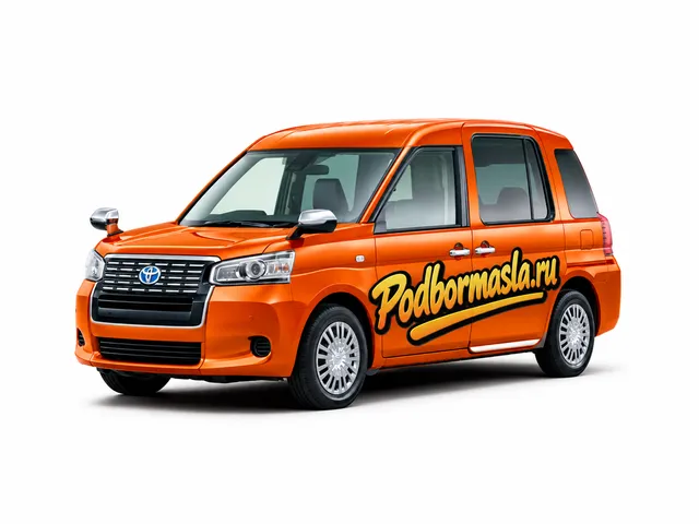 Toyota JPN Taxi — иллюстрация на основе официальной фотографии Toyota