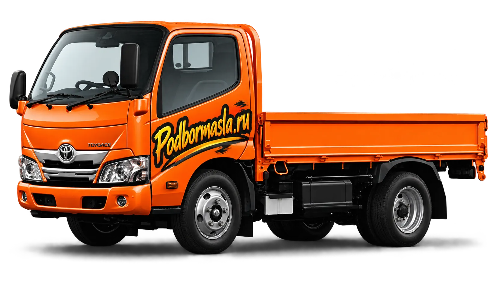 Toyota Toyoace Cargo — иллюстрация на основе официальной фотографии Toyota