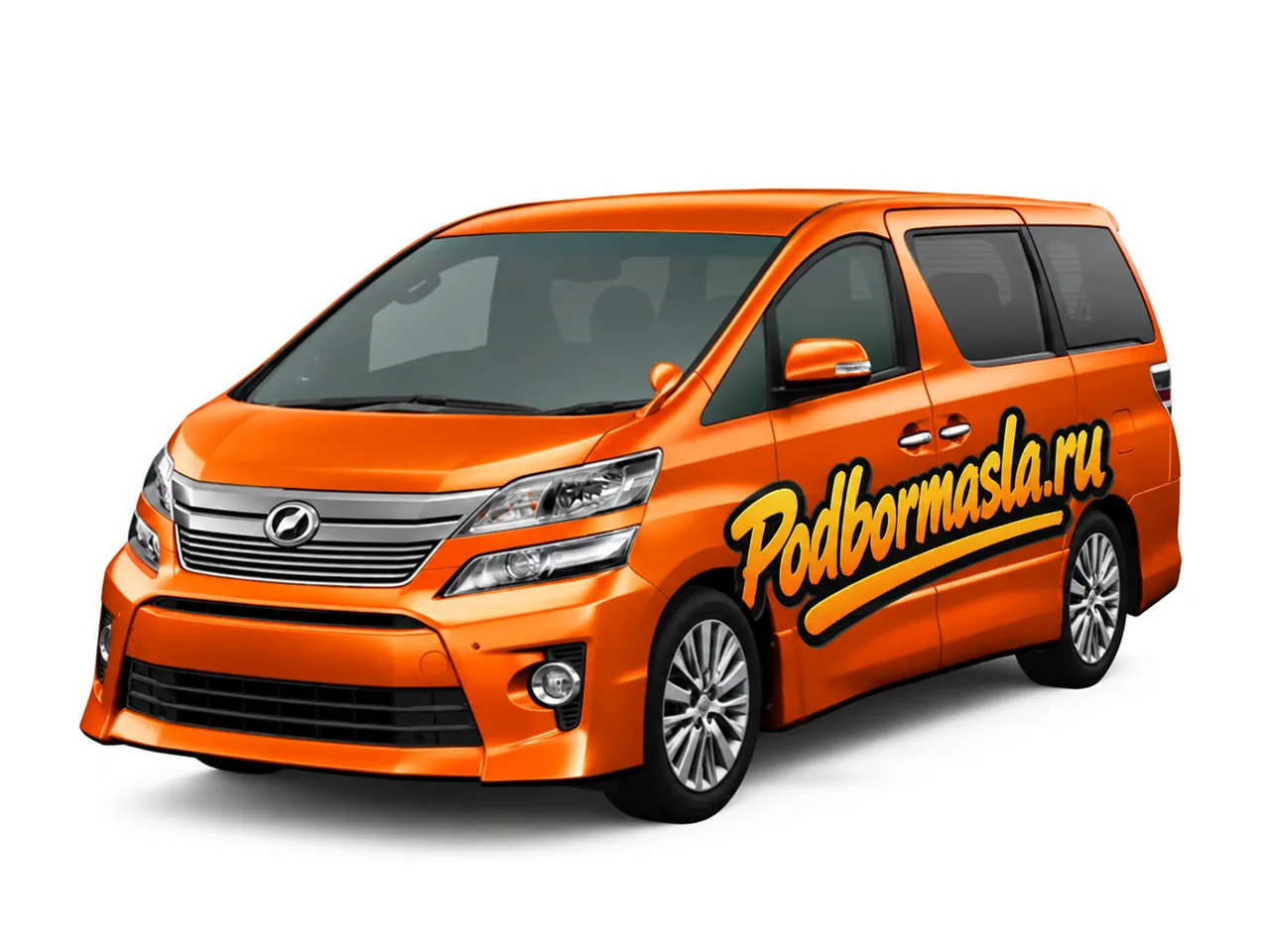Toyota Vellfire — иллюстрация на основе официальной фотографии Toyota